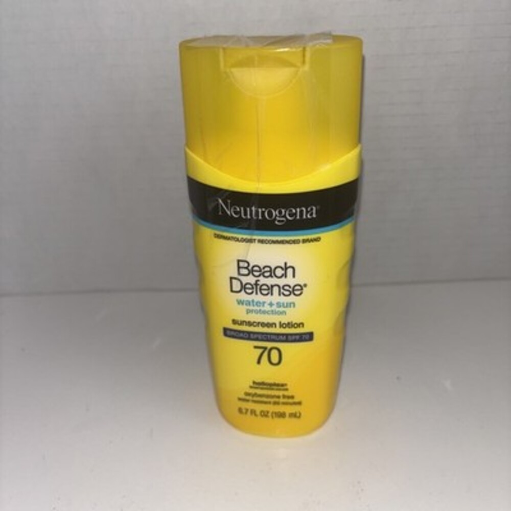 Neutrogena Beach Defense SPF 70 Sunscreen Lotion, Broad Spectrum, 6.7 oz